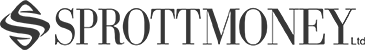 An isolated logo for Sprott Money